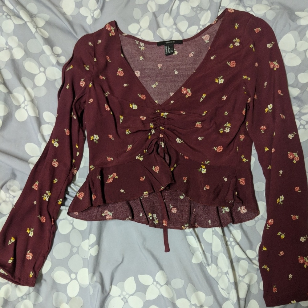 Bohemian crop top